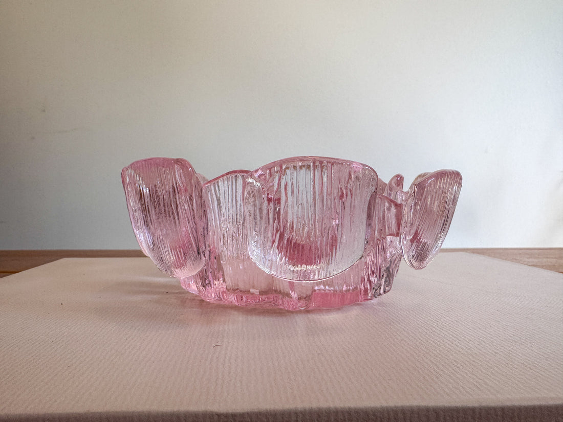 Viking Glass Pink Bowl