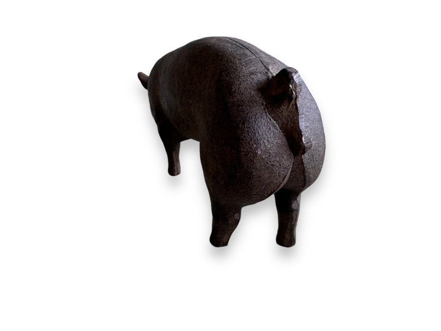 Iron Pig Door Stop