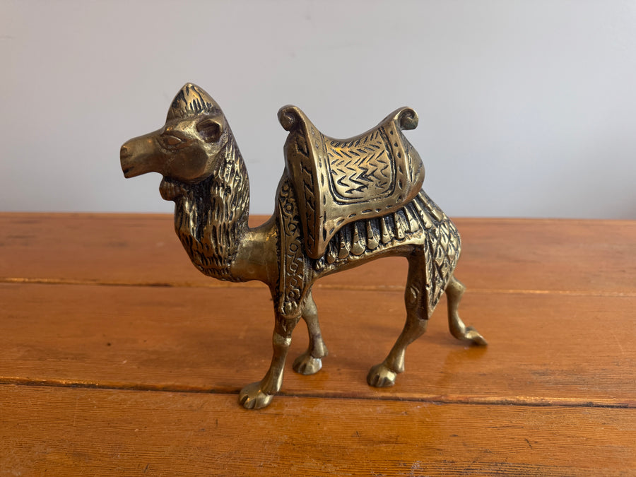 Etched Brass Camel Figures Vintage (Sold Separately)