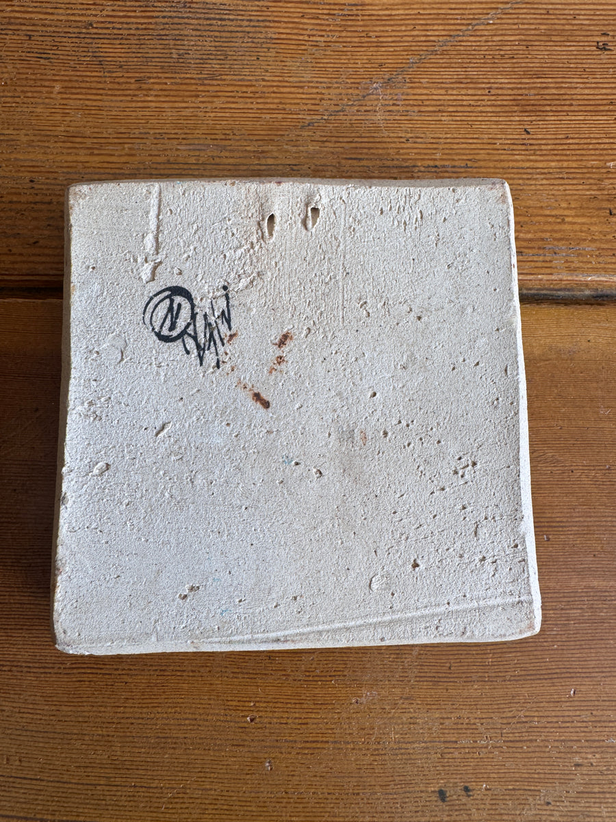 Tonala Ceramic Tile Folklore Pig Wall Art