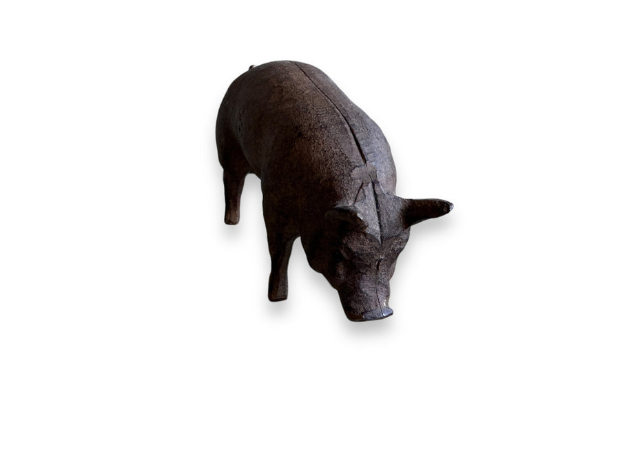 Iron Pig Door Stop