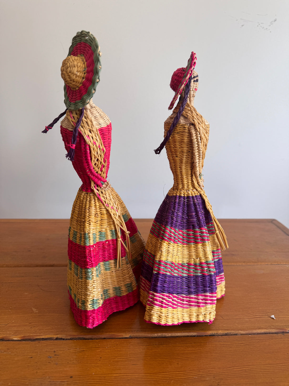 Woven Native Dolls Hand Made Toy