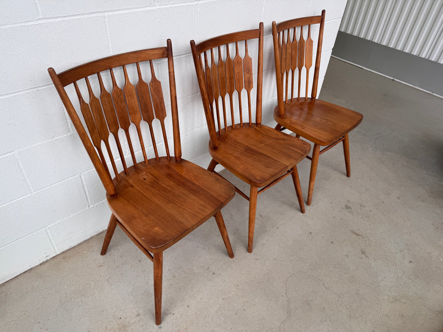 Kipp Stewart for Drexel Midcentury Dining Chairs Vintage