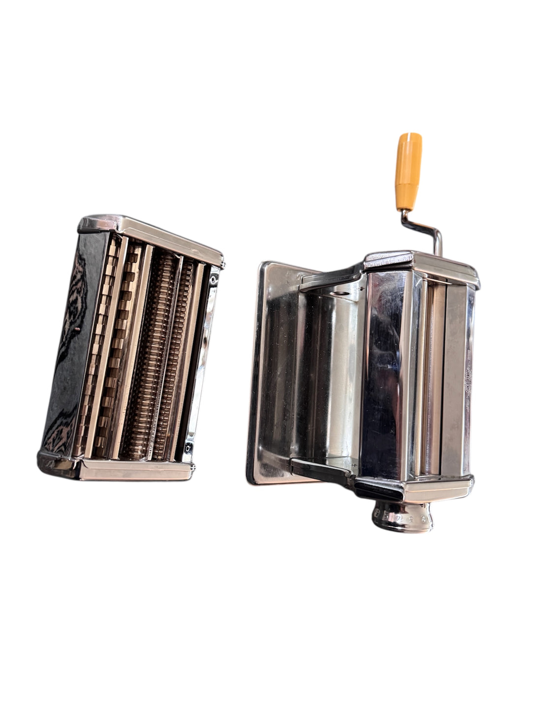 Marcato Atlas Counter Top Pasta Maker with Attachment and Clamp Kitchen Cooking Utensil 