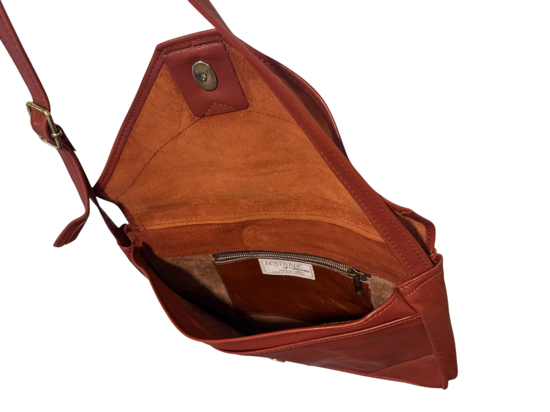 Leather Lestrade LA California Envelope Purse