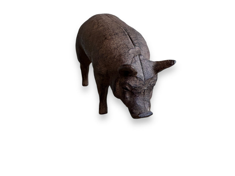 Iron Pig Door Stop