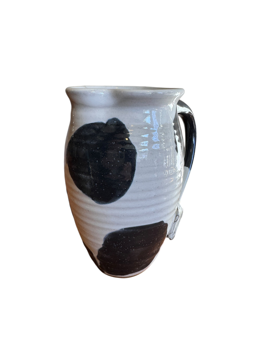 Studio Pottery Vintage Ceramic Pitcher Vase