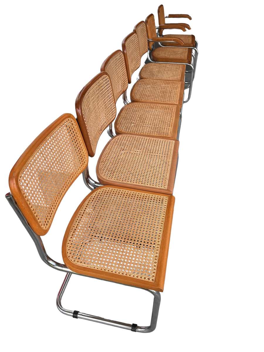 Second Hand Marcel Breuer Style Chairs  -  (SOLD SEPARATELY)