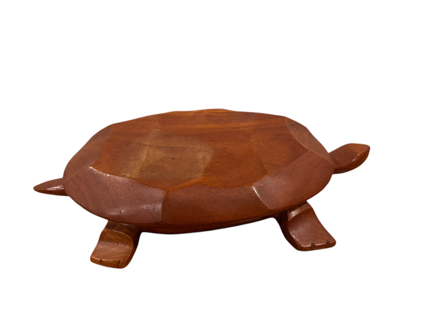 Vintage Wood Turtle Box