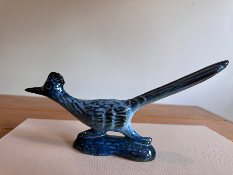 Howard Pierce Ceramic Roadrunner Sculpture