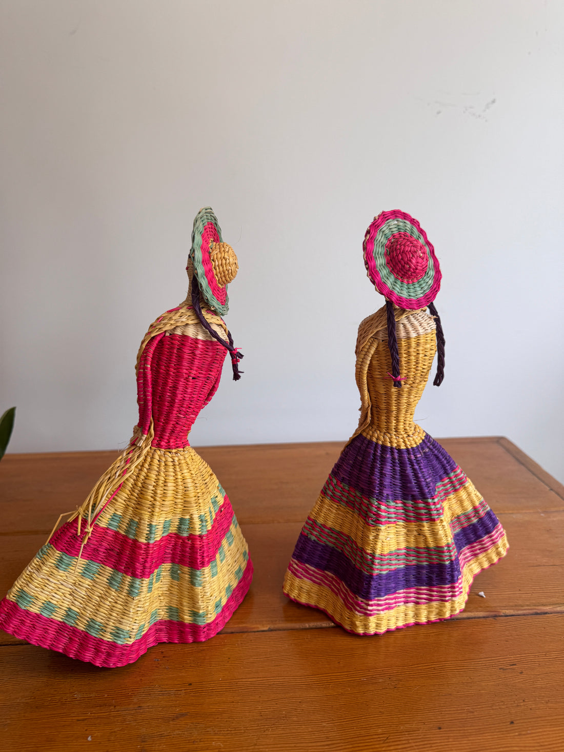 Woven Native Dolls Hand Made Toy