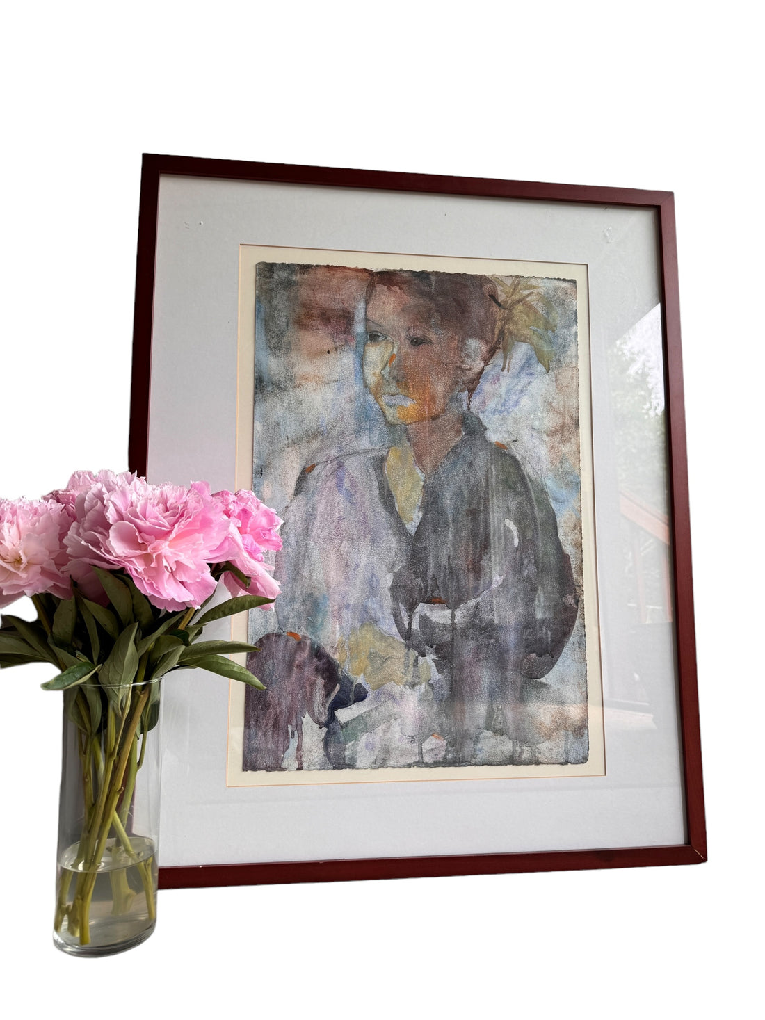 Watercolor Painting Portrait of a Woman - WA Local Artist