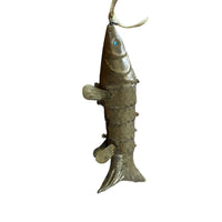 Articulating Brass Fish Vintage