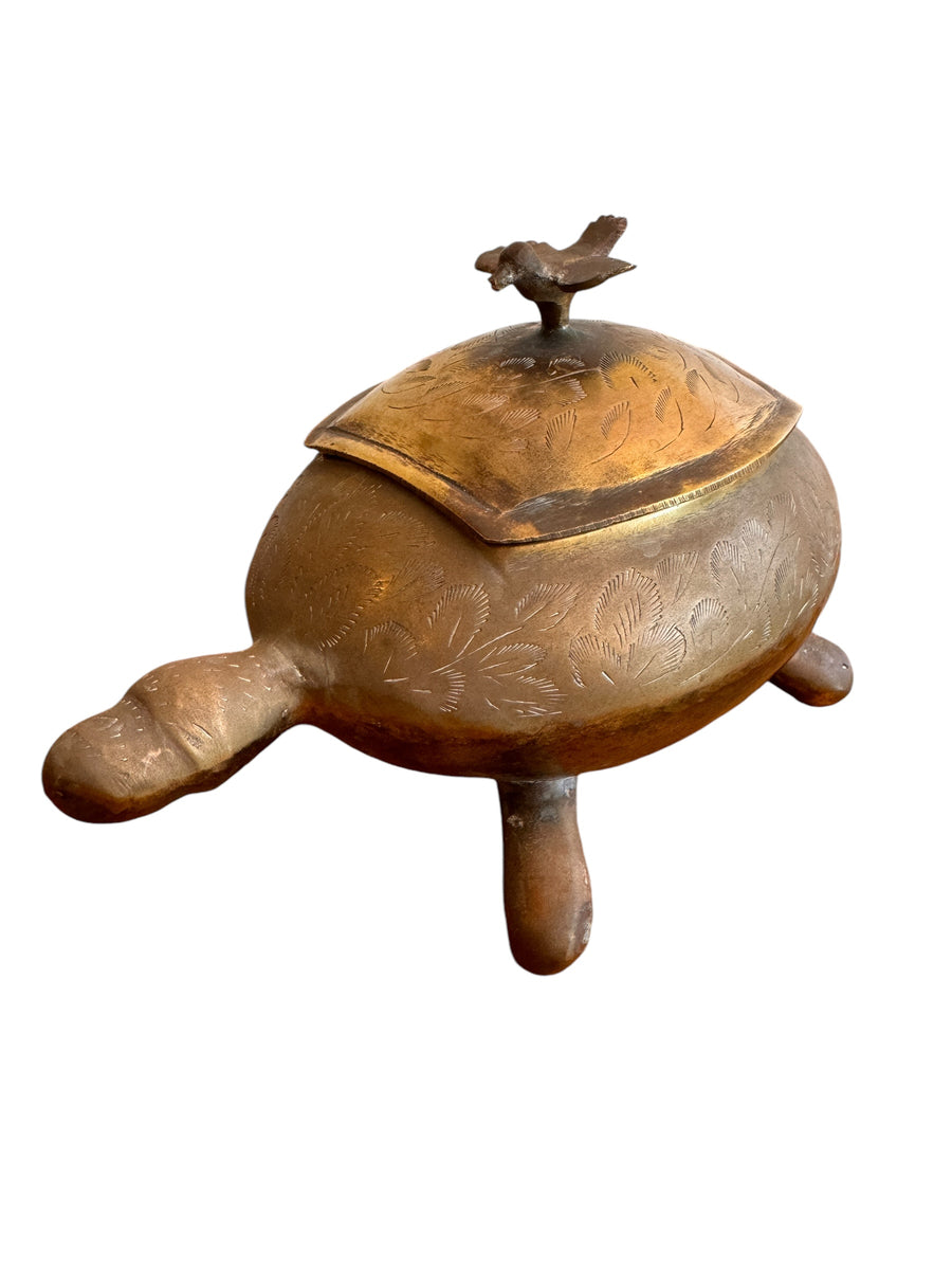 Brass Turtle Box Made in India