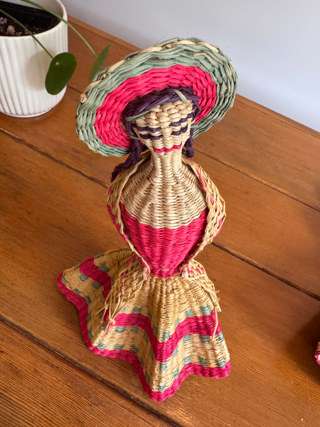 Woven Native Dolls Hand Made Toy