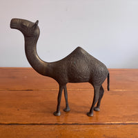 Etched Brass Camel Figures Vintage (Sold Separately)