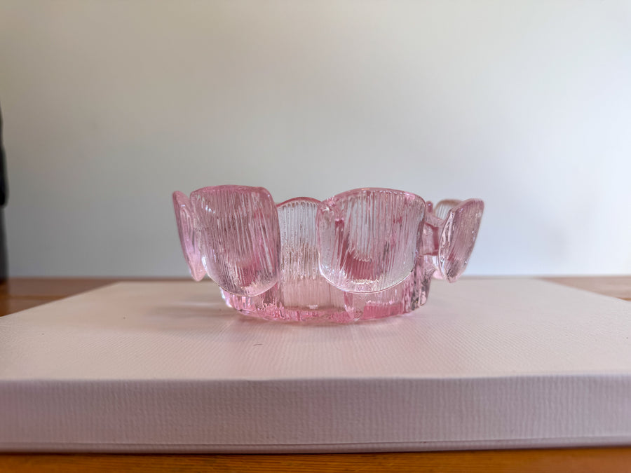 Viking Glass Pink Bowl