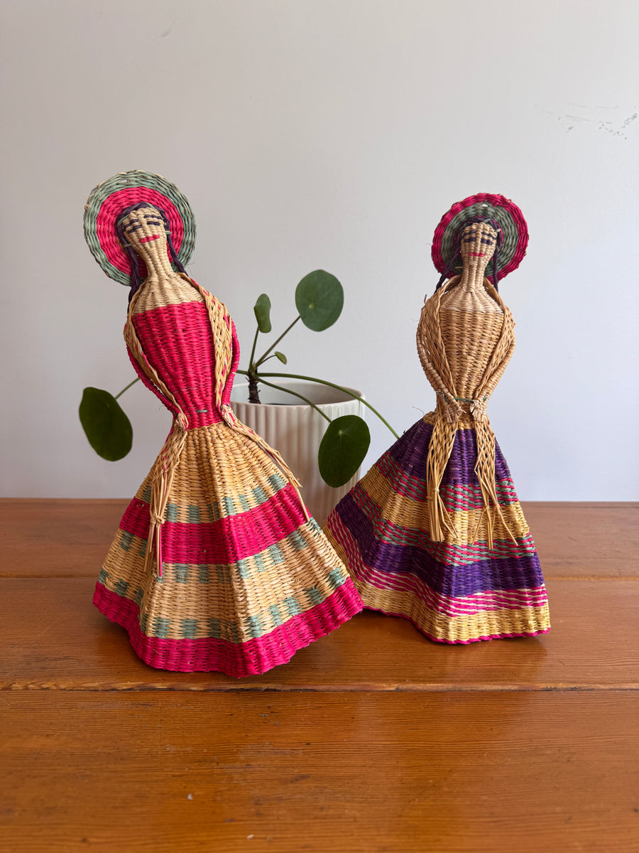 Woven Native Dolls Hand Made Toy Sold Individually