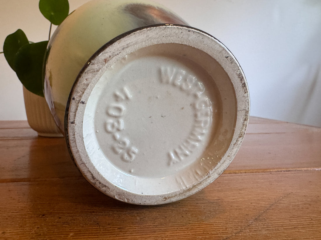 West German pottery Vase Midcentury