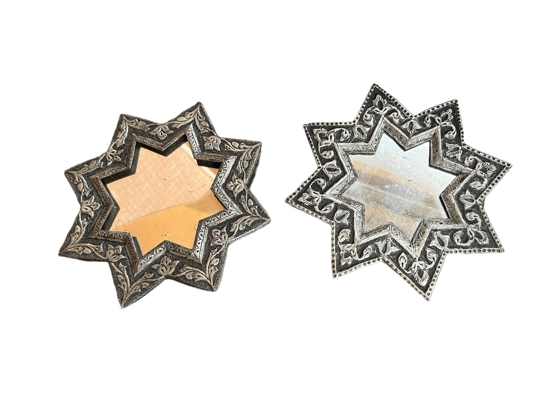 Metal Star Wall Mirror