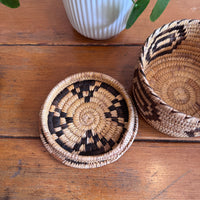 Native Basket and Clay Pot Ceramic Vase Sold Separately
