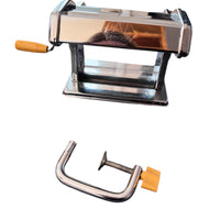 Marcato Atlas Counter Top Pasta Maker with Attachment and Clamp Kitchen Cooking Utensil 