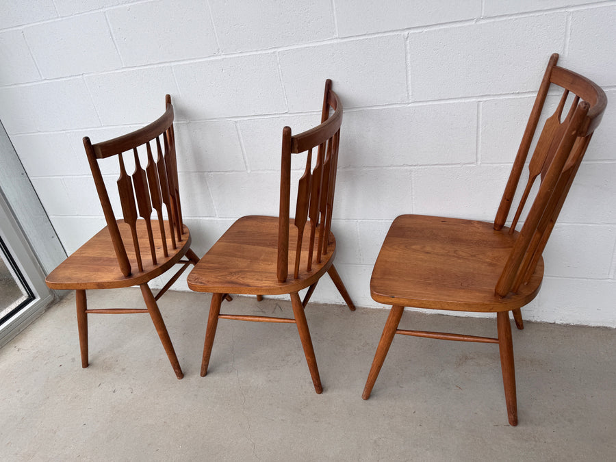 Kipp Stewart for Drexel Midcentury Dining Chairs Vintage