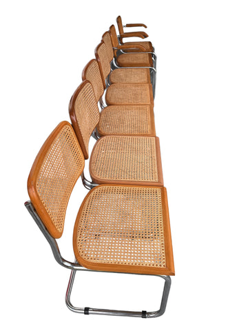 Second Hand Marcel Breuer Style Chairs  -  (SOLD SEPARATELY)