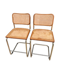 Italian Vintage Marcel Breuer Bar Stools - Made in Italy (set of 2)