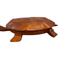 Vintage Wood Turtle Box