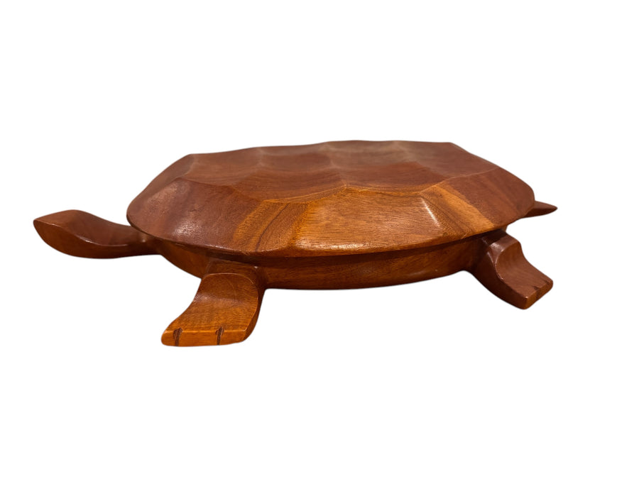 Vintage Wood Turtle Box