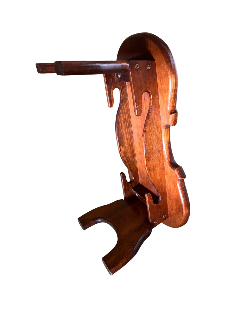 Violin Wood Stool Hand Crafted