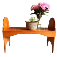 Vintage Wood Stool Bench