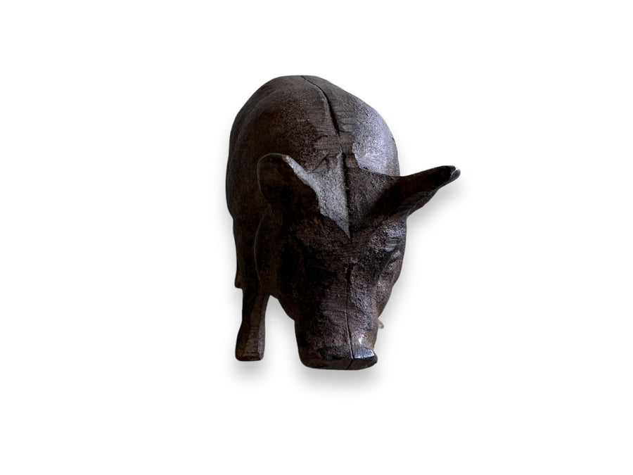 Iron Pig Door Stop