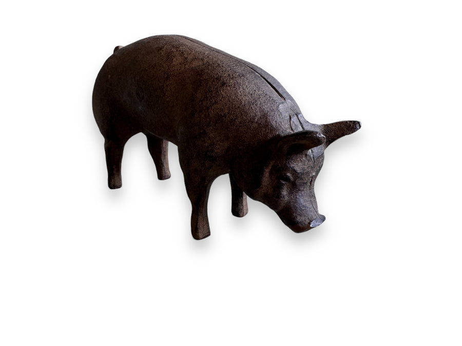 Iron Pig Door Stop