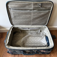 Pierre Cardin Floral Travel Carry-On vintage