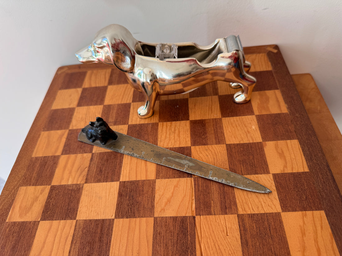 Scottish Terrier Envelope Opener and Dog Tape Dispenser (Sold Separately)