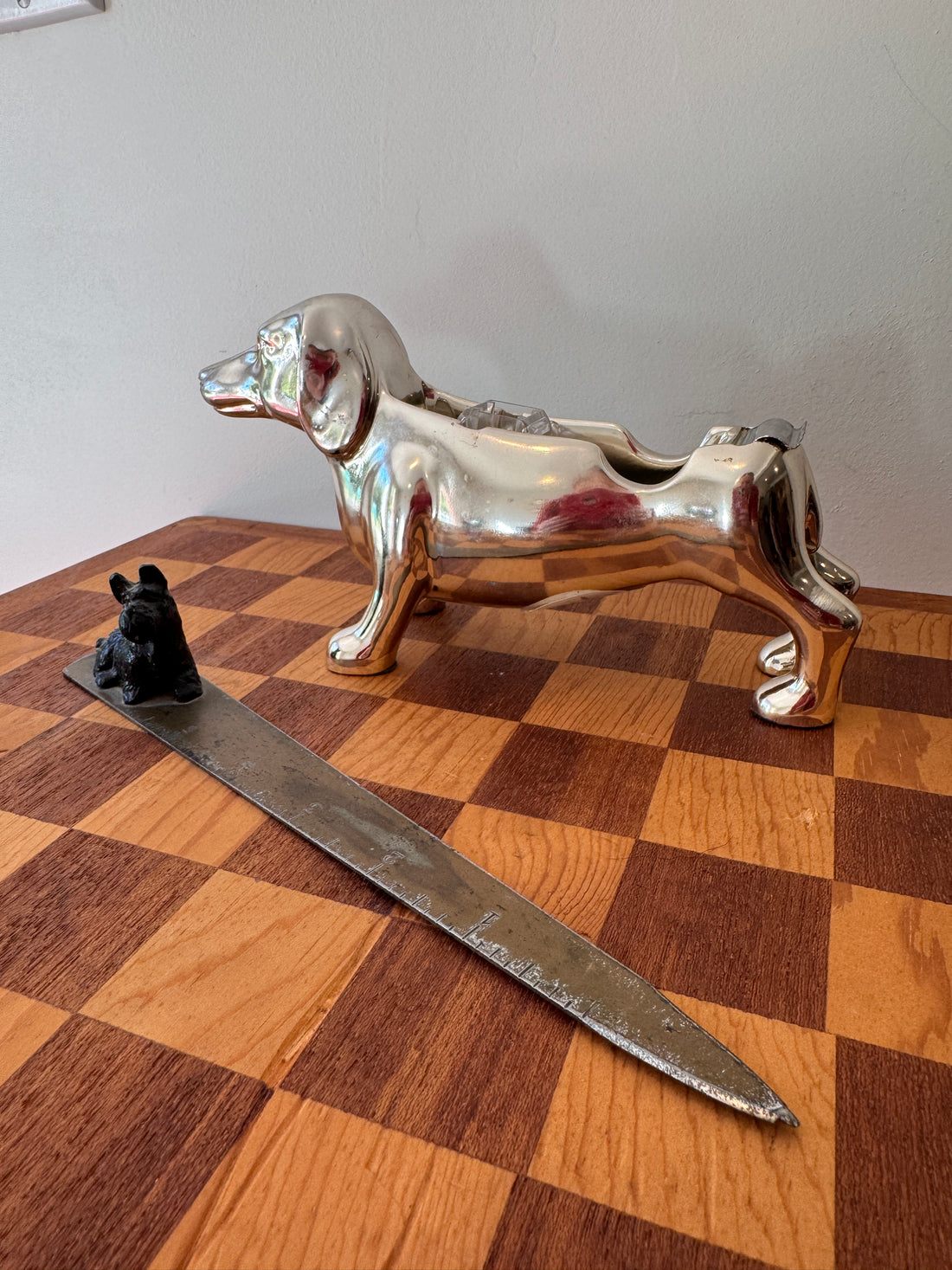 Scottish Terrier Envelope Opener and Dog Tape Dispenser (Sold Separately)