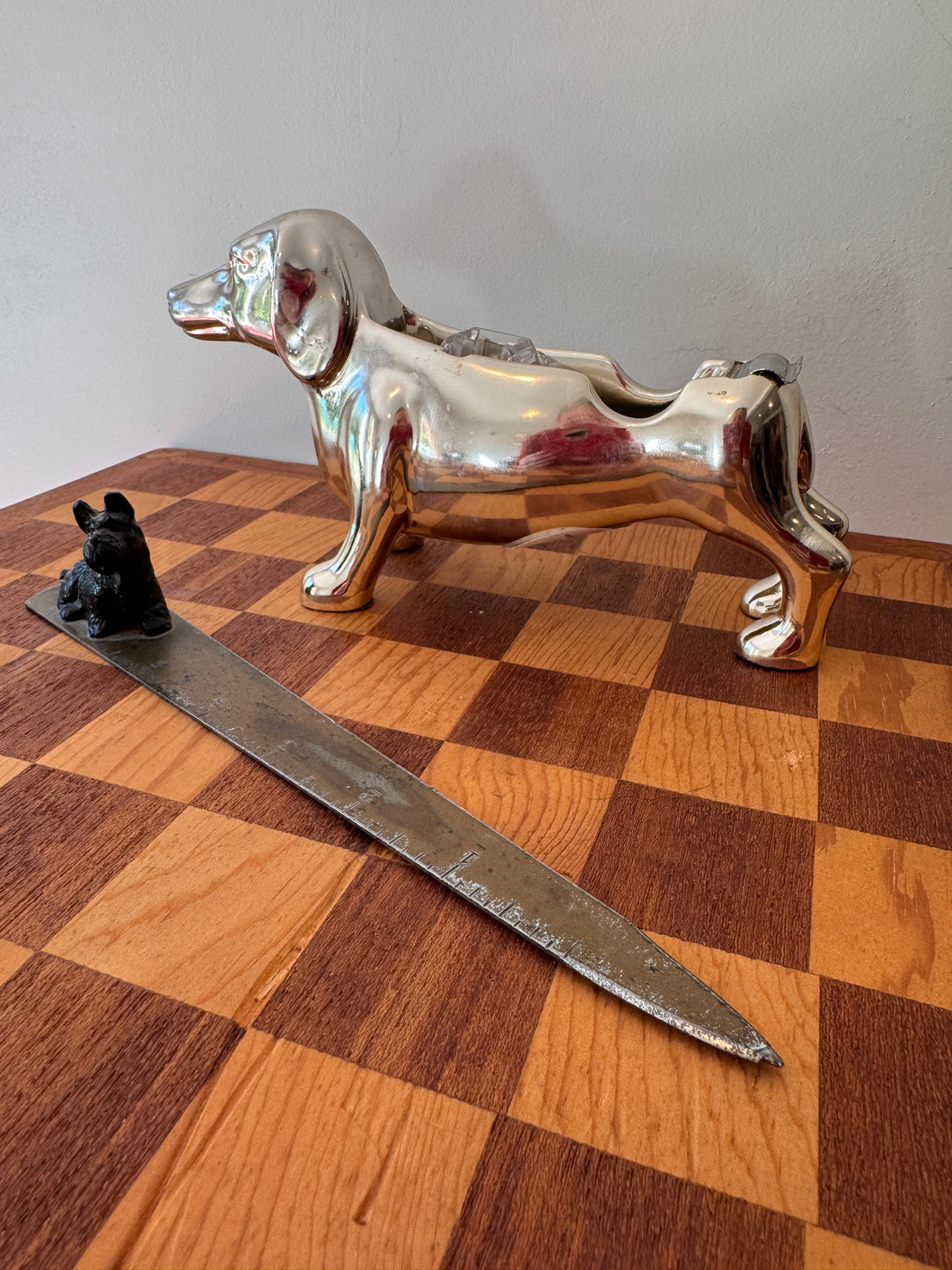 Scottish Terrier Envelope Opener and Dog Tape Dispenser (Sold Separately)