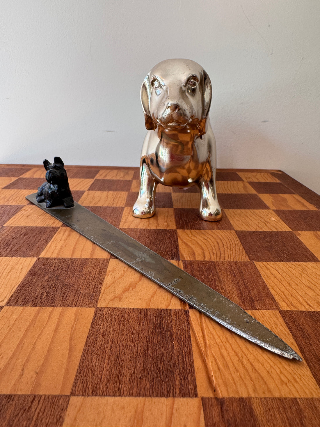 Scottish Terrier Envelope Opener and Dog Tape Dispenser (Sold Separately)