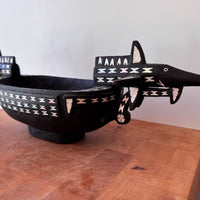 Pearl Inlay Solomon Islands wood bowl art