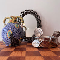 Pozniak Ceramic Vase Mirror and Aram Coasters (Sold Separately)