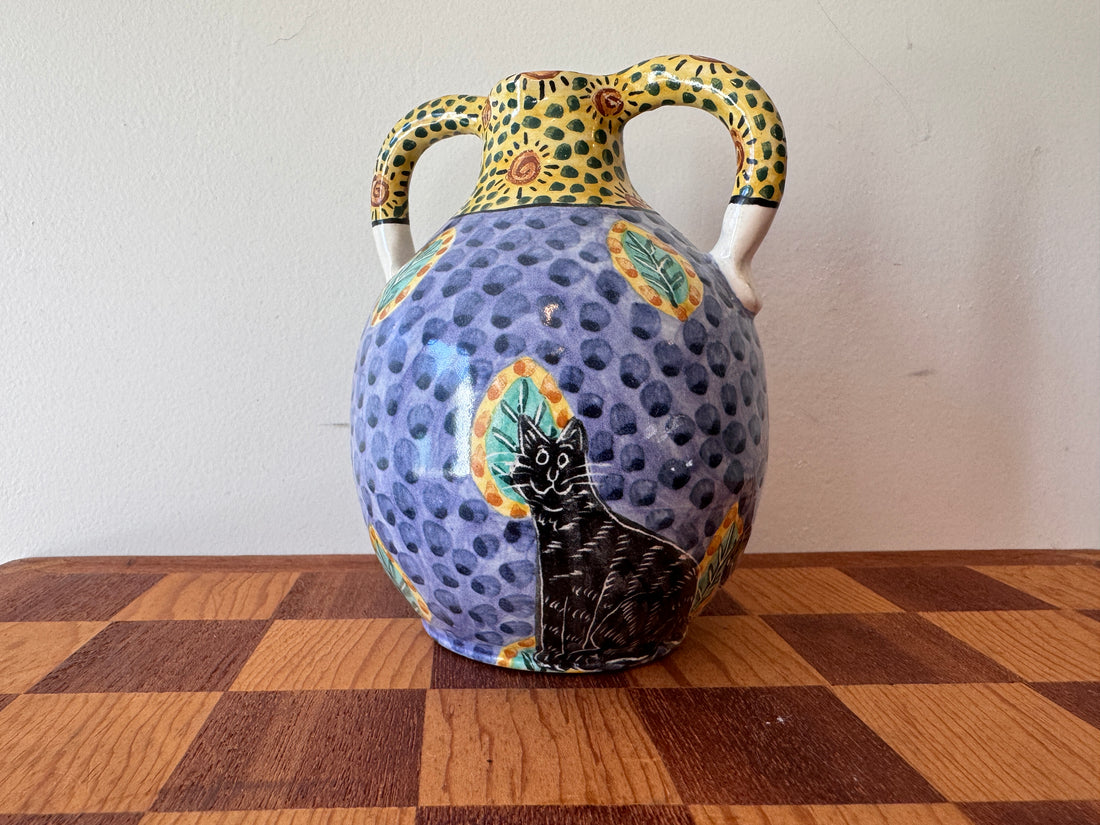Pozniak Ceramic Vase Mirror and Aram Coasters (Sold Separately)