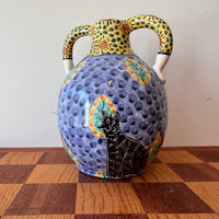 Pozniak Ceramic Vase Mirror and Aram Coasters (Sold Separately)