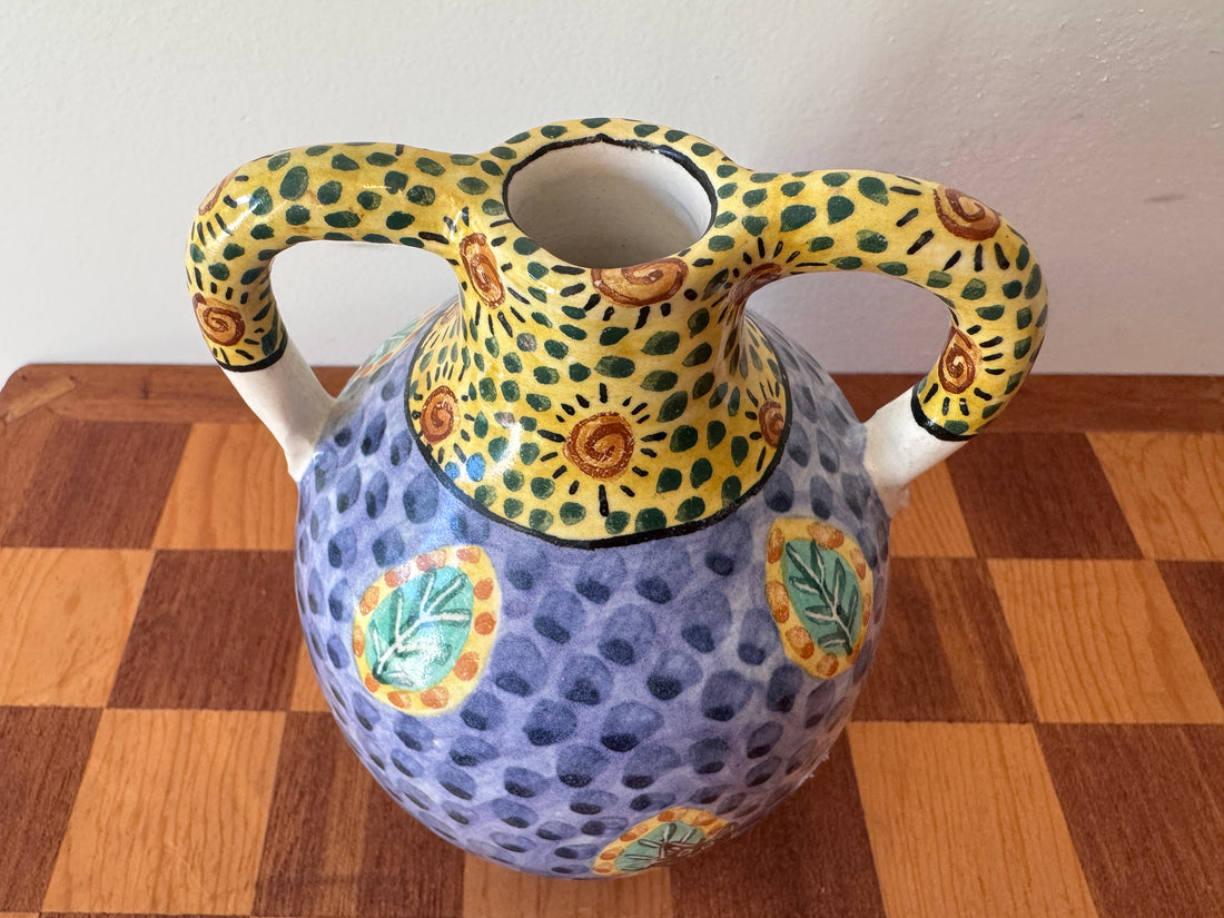 Pozniak Ceramic Vase Mirror and Aram Coasters (Sold Separately)