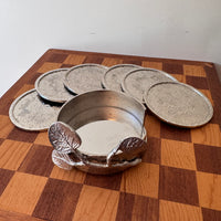 Pozniak Ceramic Vase Mirror and Aram Coasters (Sold Separately)