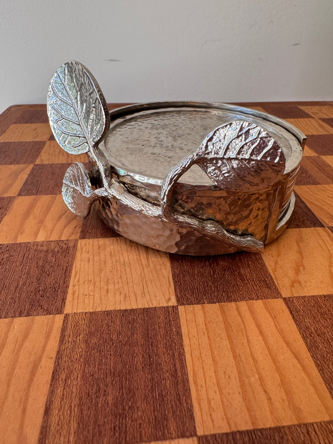 Pozniak Ceramic Vase Mirror and Aram Coasters (Sold Separately)