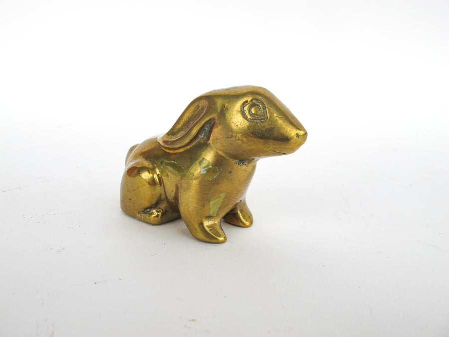 Vintage Brass Bunny Rabbit