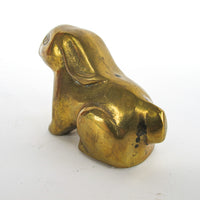 Vintage Brass Bunny Rabbit