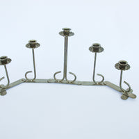 Folding Brass Decorative Candlestick Holder